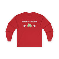 Sláinte Mhath Long Sleeve Tee, Perfect Gift for Beer Lovers, Celebrate with Style, Unisex Shirt for Festivals, Irish Pride Apparel