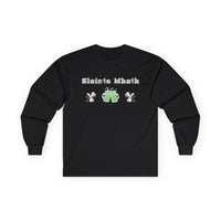 Sláinte Mhath Long Sleeve Tee, Perfect Gift for Beer Lovers, Celebrate with Style, Unisex Shirt for Festivals, Irish Pride Apparel
