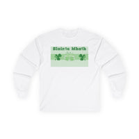 Sláinte Mhath Long Sleeve Tee, Perfect Gift for Beer Lovers, Celebrate with Style, Unisex Shirt for Festivals, Irish Pride Apparel