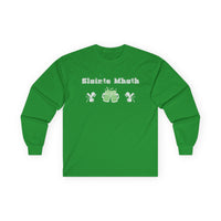 Sláinte Mhath Long Sleeve Tee, Perfect Gift for Beer Lovers, Celebrate with Style, Unisex Shirt for Festivals, Irish Pride Apparel